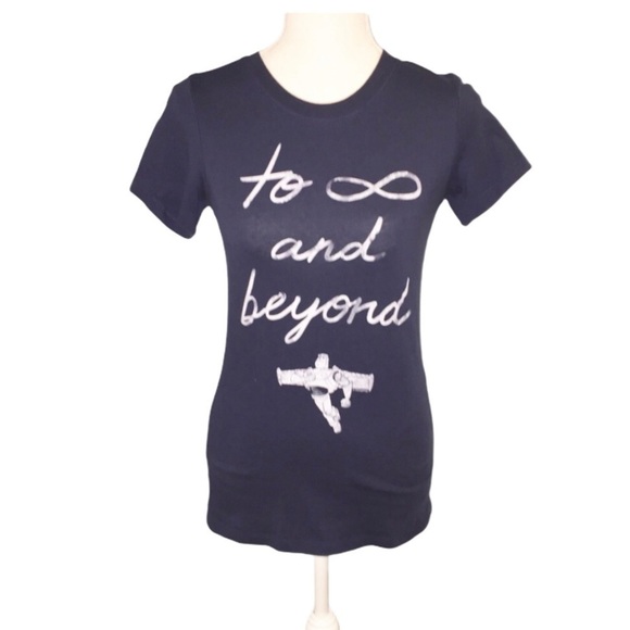 Disney Blue Toy Story  To Infinity and Beyond T-shirt Size M - Picture 1 of 4